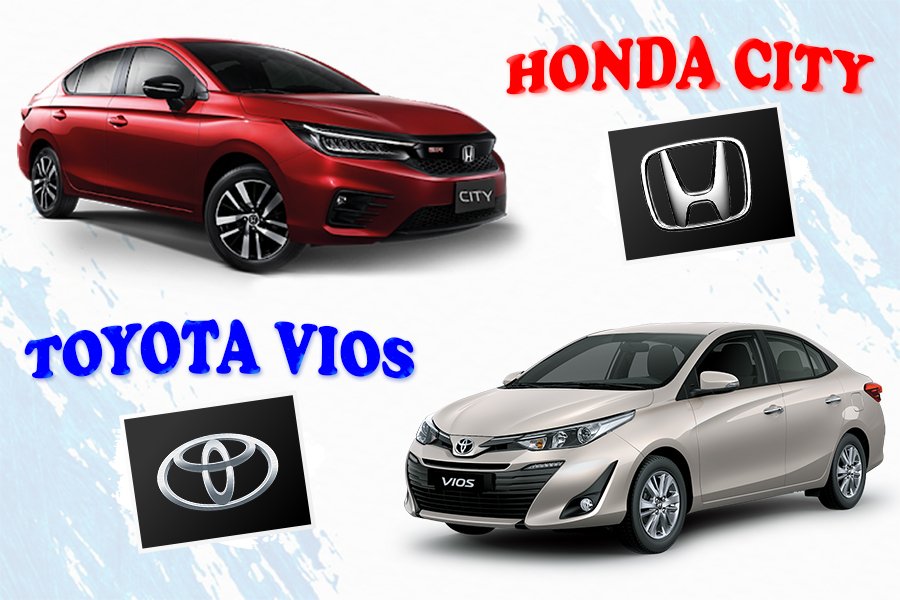 So sánh xe Honda City 2021 và Toyota Vios 2021: Phong cách thể thao hay thực dụng?